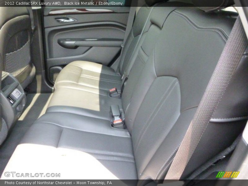 Black Ice Metallic / Ebony/Ebony 2012 Cadillac SRX Luxury AWD