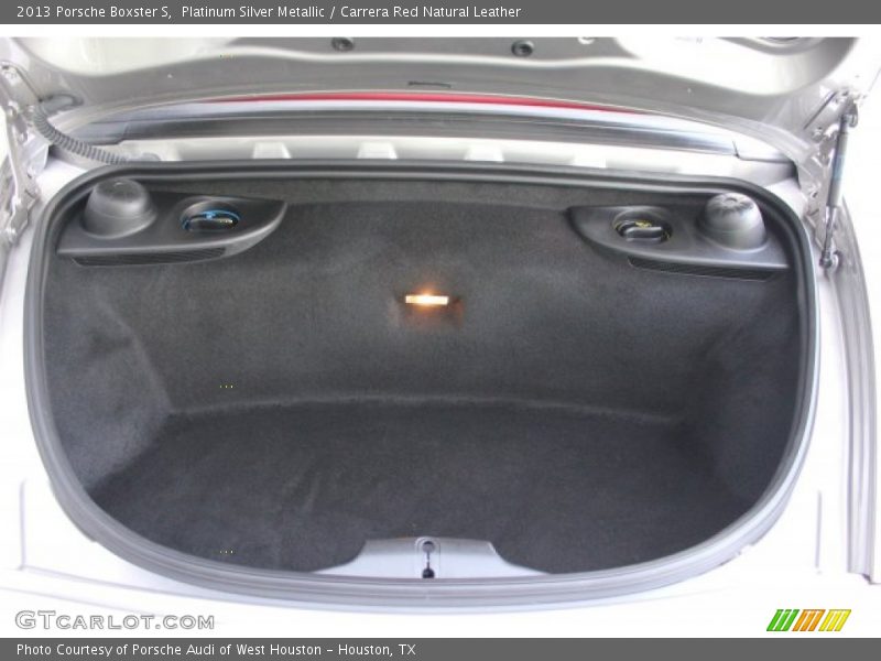 Platinum Silver Metallic / Carrera Red Natural Leather 2013 Porsche Boxster S