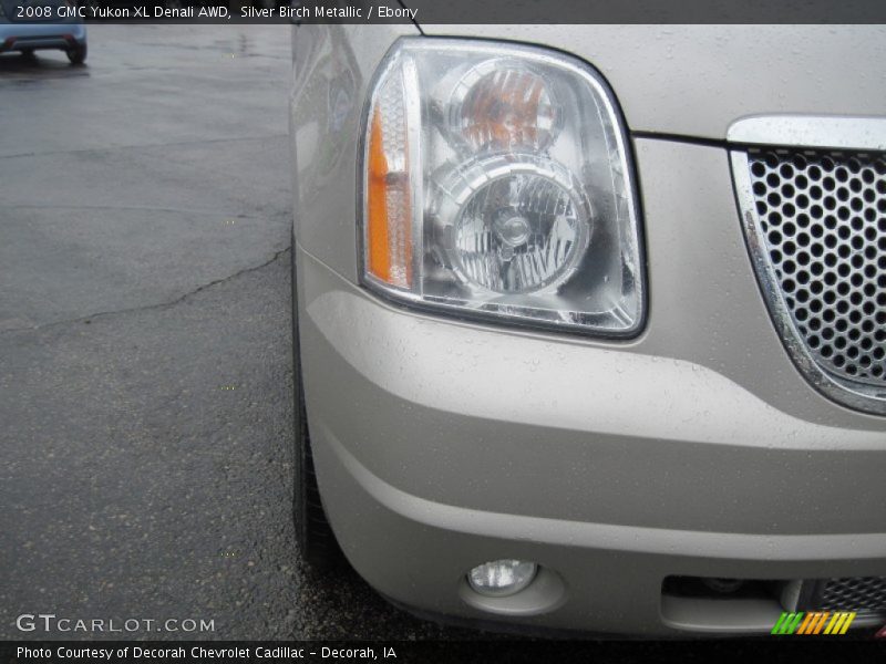 Silver Birch Metallic / Ebony 2008 GMC Yukon XL Denali AWD