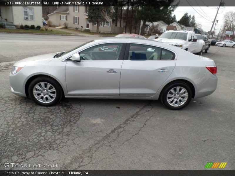 Quicksilver Metallic / Titanium 2012 Buick LaCrosse FWD