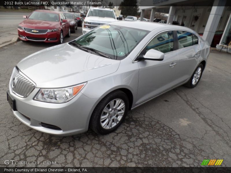 Quicksilver Metallic / Titanium 2012 Buick LaCrosse FWD