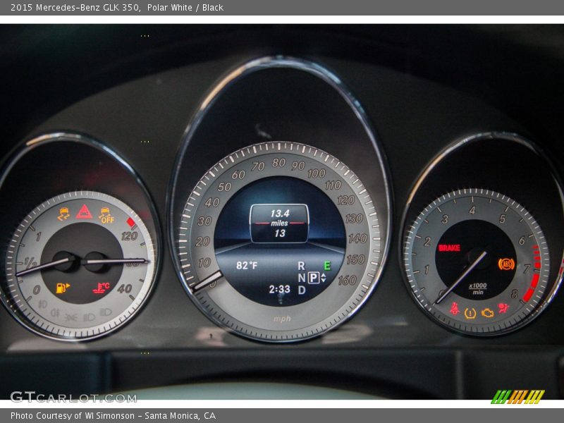 Polar White / Black 2015 Mercedes-Benz GLK 350