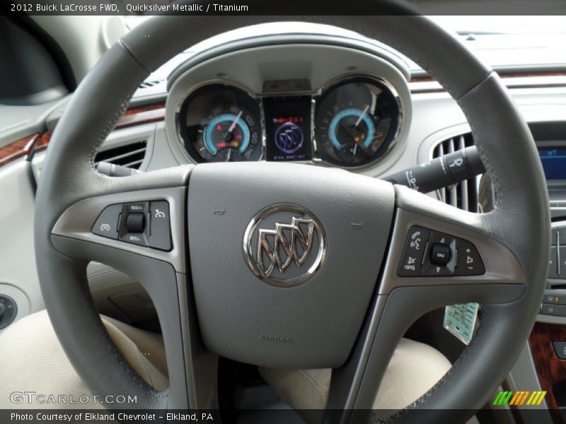 Quicksilver Metallic / Titanium 2012 Buick LaCrosse FWD