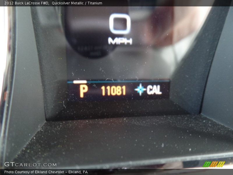 Quicksilver Metallic / Titanium 2012 Buick LaCrosse FWD