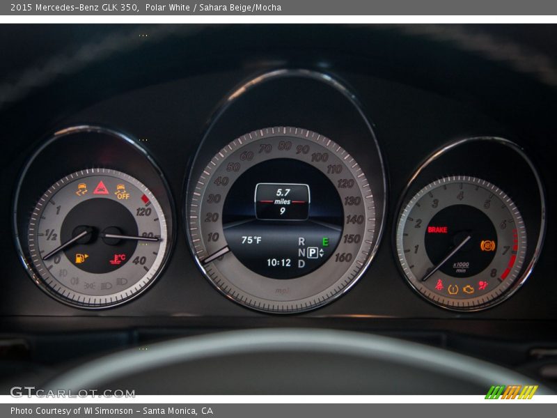 Polar White / Sahara Beige/Mocha 2015 Mercedes-Benz GLK 350