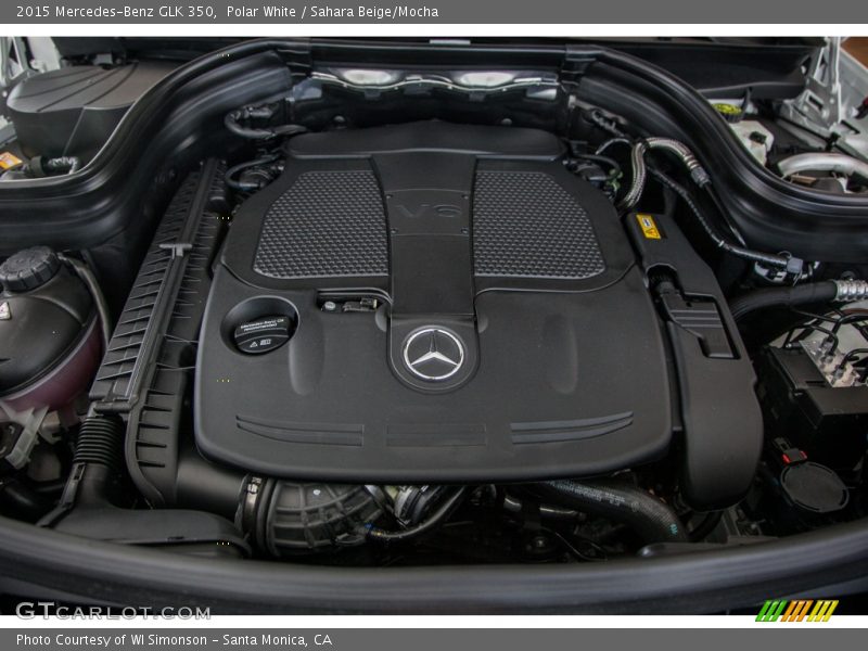 Polar White / Sahara Beige/Mocha 2015 Mercedes-Benz GLK 350