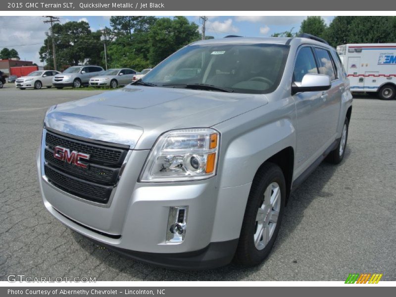 Quicksilver Metallic / Jet Black 2015 GMC Terrain SLT
