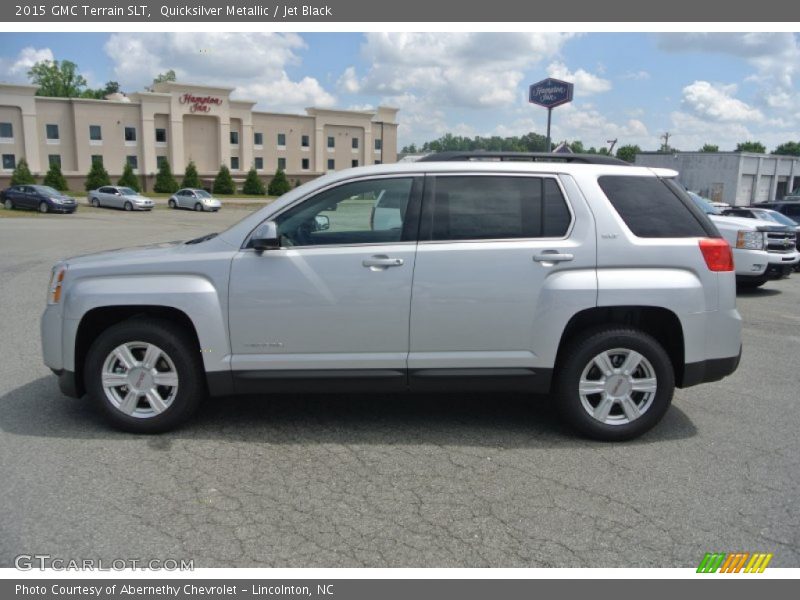 Quicksilver Metallic / Jet Black 2015 GMC Terrain SLT