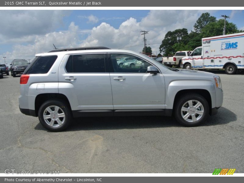 Quicksilver Metallic / Jet Black 2015 GMC Terrain SLT
