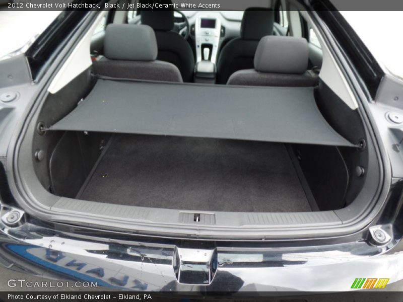 Black / Jet Black/Ceramic White Accents 2012 Chevrolet Volt Hatchback