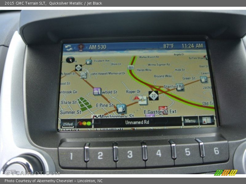 Quicksilver Metallic / Jet Black 2015 GMC Terrain SLT