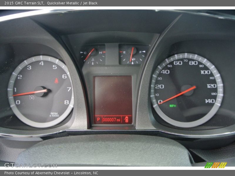 Quicksilver Metallic / Jet Black 2015 GMC Terrain SLT