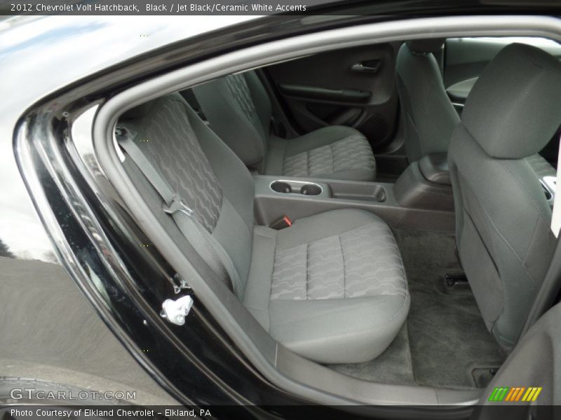 Black / Jet Black/Ceramic White Accents 2012 Chevrolet Volt Hatchback