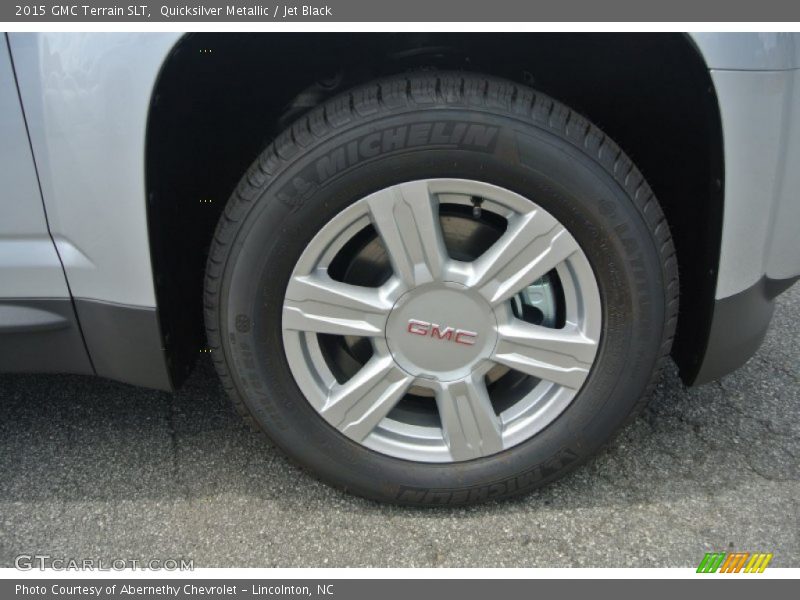 Quicksilver Metallic / Jet Black 2015 GMC Terrain SLT