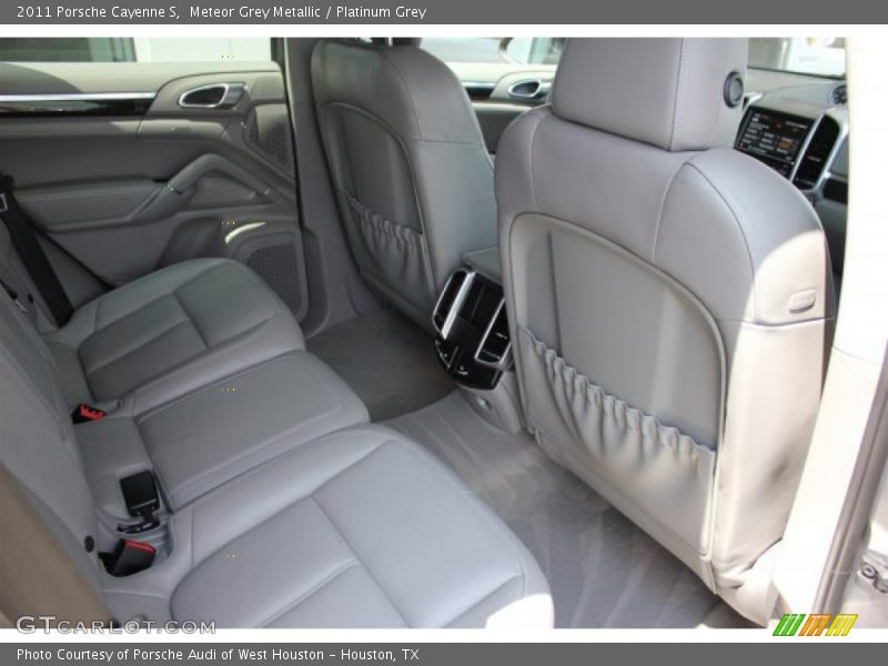 Meteor Grey Metallic / Platinum Grey 2011 Porsche Cayenne S