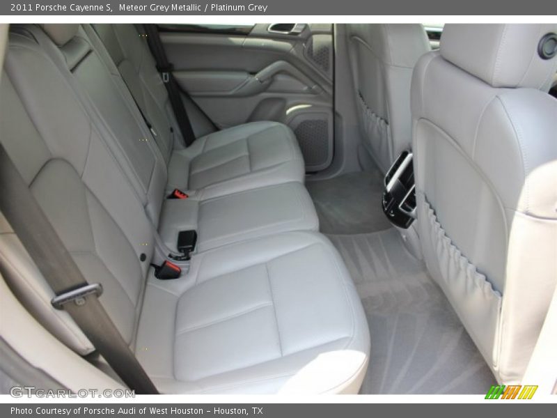 Meteor Grey Metallic / Platinum Grey 2011 Porsche Cayenne S