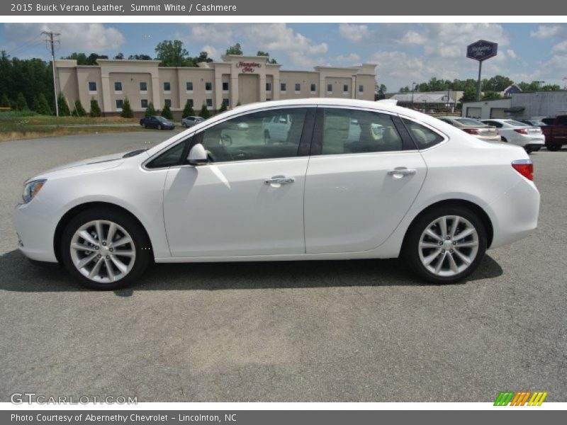  2015 Verano Leather Summit White
