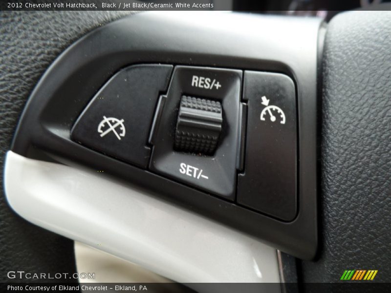 Black / Jet Black/Ceramic White Accents 2012 Chevrolet Volt Hatchback