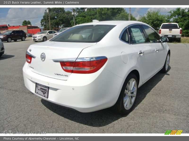 Summit White / Cashmere 2015 Buick Verano Leather