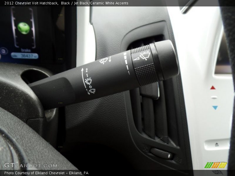 Black / Jet Black/Ceramic White Accents 2012 Chevrolet Volt Hatchback