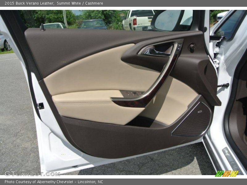Summit White / Cashmere 2015 Buick Verano Leather