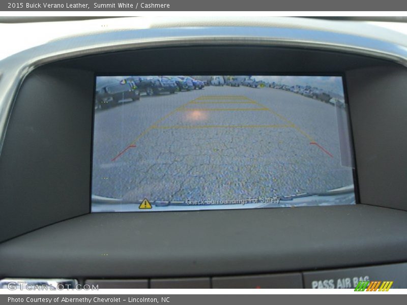 Summit White / Cashmere 2015 Buick Verano Leather