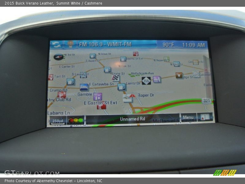 Summit White / Cashmere 2015 Buick Verano Leather