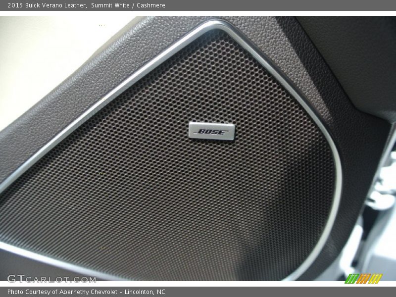 Summit White / Cashmere 2015 Buick Verano Leather