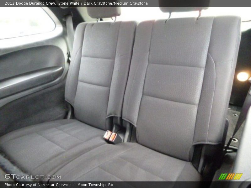 Stone White / Dark Graystone/Medium Graystone 2012 Dodge Durango Crew