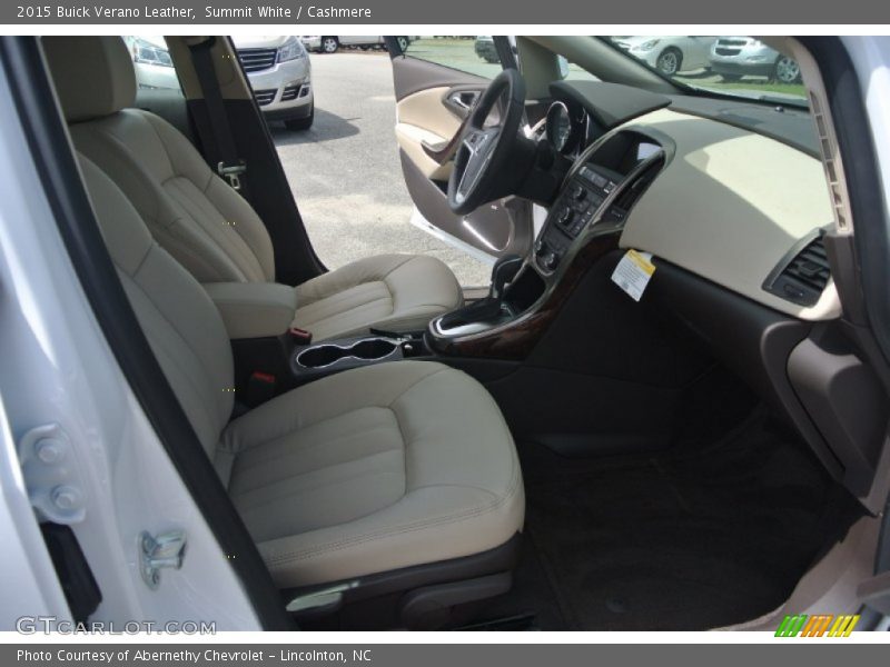 Summit White / Cashmere 2015 Buick Verano Leather