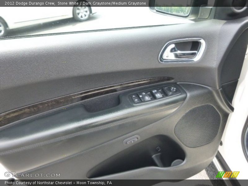 Stone White / Dark Graystone/Medium Graystone 2012 Dodge Durango Crew