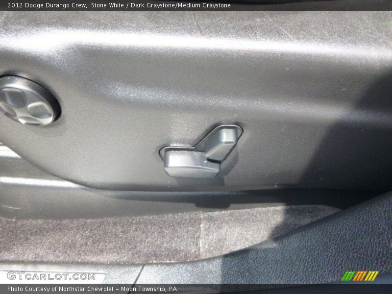 Stone White / Dark Graystone/Medium Graystone 2012 Dodge Durango Crew