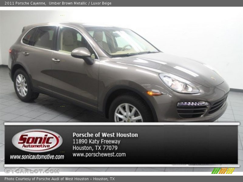 Umber Brown Metallic / Luxor Beige 2011 Porsche Cayenne