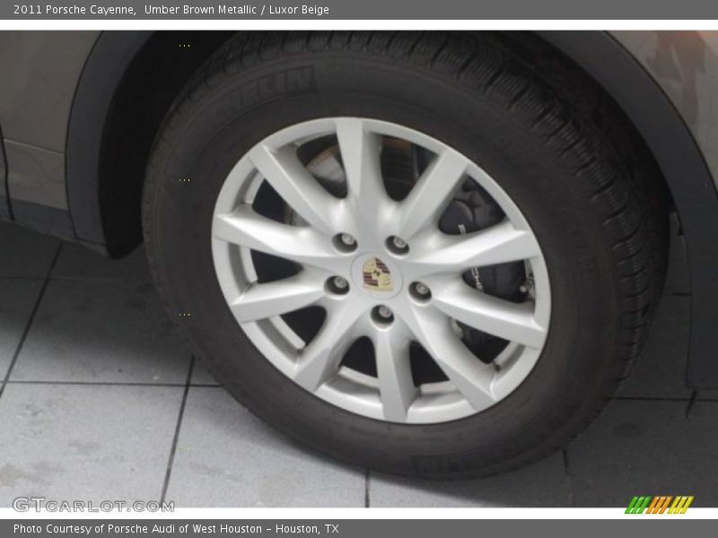 Umber Brown Metallic / Luxor Beige 2011 Porsche Cayenne