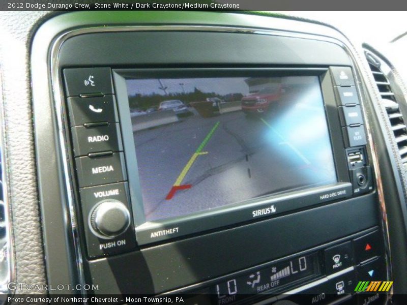Stone White / Dark Graystone/Medium Graystone 2012 Dodge Durango Crew
