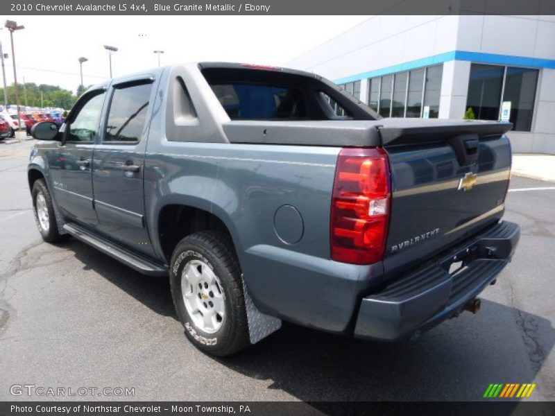 Blue Granite Metallic / Ebony 2010 Chevrolet Avalanche LS 4x4
