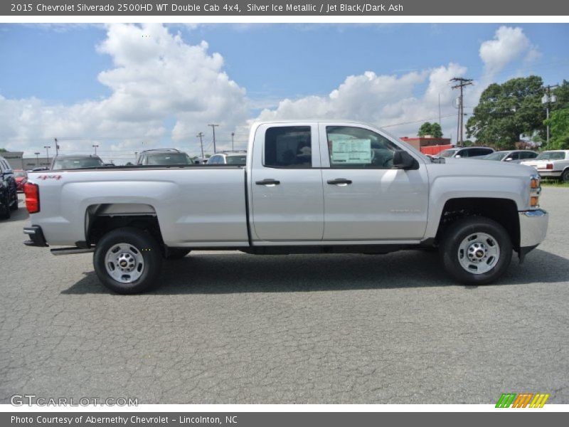  2015 Silverado 2500HD WT Double Cab 4x4 Silver Ice Metallic
