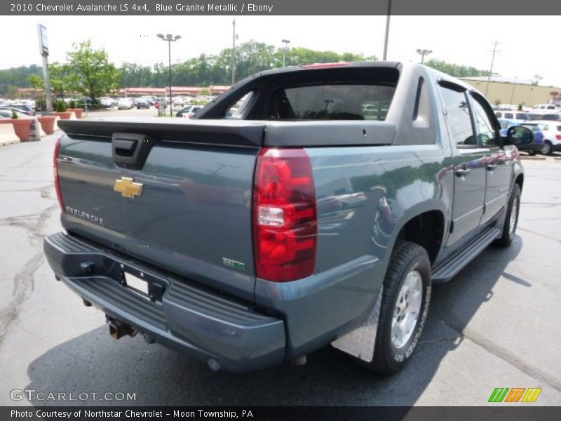 Blue Granite Metallic / Ebony 2010 Chevrolet Avalanche LS 4x4