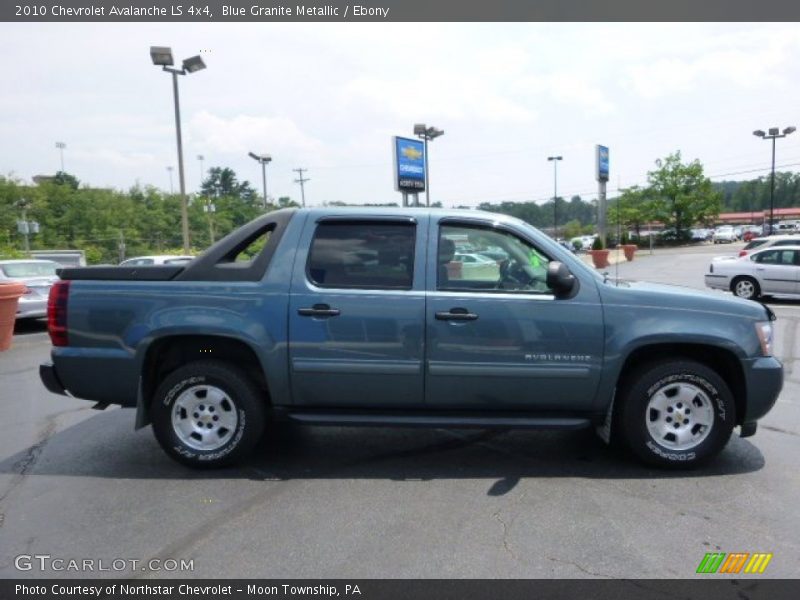 Blue Granite Metallic / Ebony 2010 Chevrolet Avalanche LS 4x4