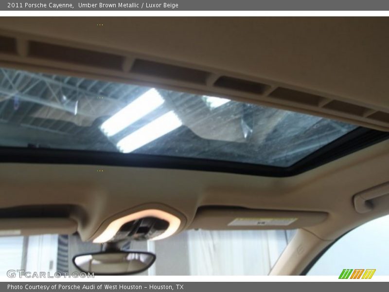 Umber Brown Metallic / Luxor Beige 2011 Porsche Cayenne