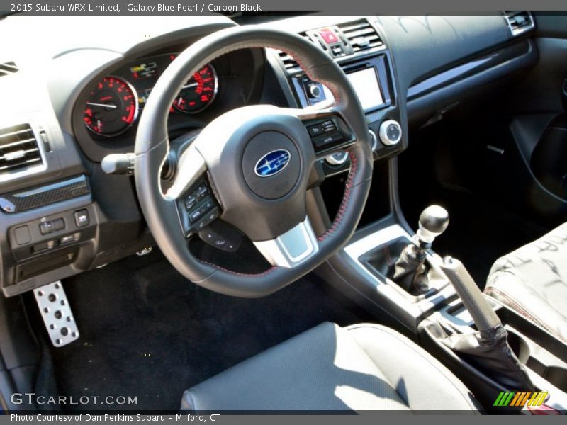 Galaxy Blue Pearl / Carbon Black 2015 Subaru WRX Limited