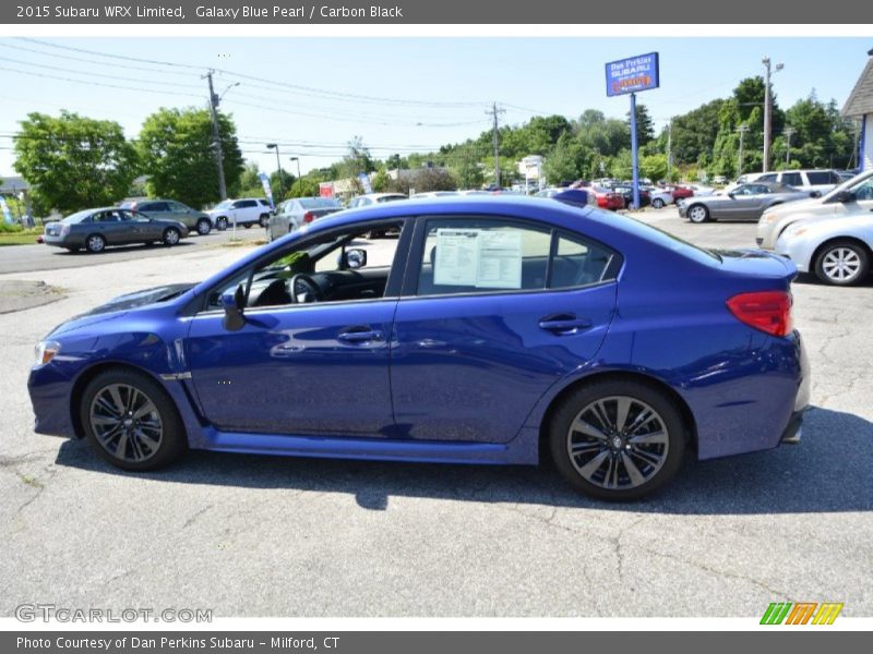 Galaxy Blue Pearl / Carbon Black 2015 Subaru WRX Limited