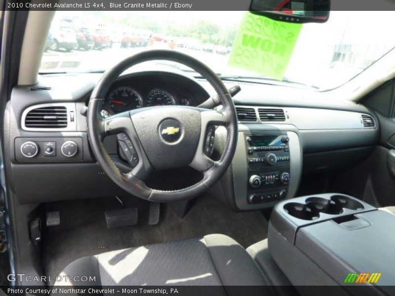 Blue Granite Metallic / Ebony 2010 Chevrolet Avalanche LS 4x4