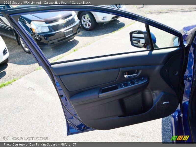 Galaxy Blue Pearl / Carbon Black 2015 Subaru WRX Limited