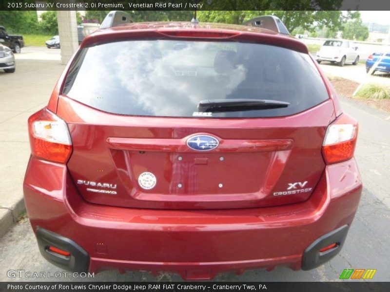 Venetian Red Pearl / Ivory 2015 Subaru XV Crosstrek 2.0i Premium