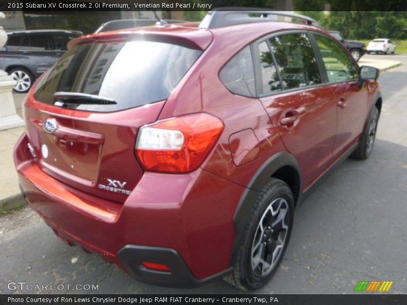 Venetian Red Pearl / Ivory 2015 Subaru XV Crosstrek 2.0i Premium