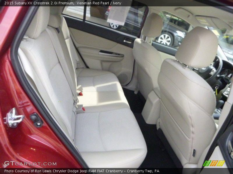 Venetian Red Pearl / Ivory 2015 Subaru XV Crosstrek 2.0i Premium