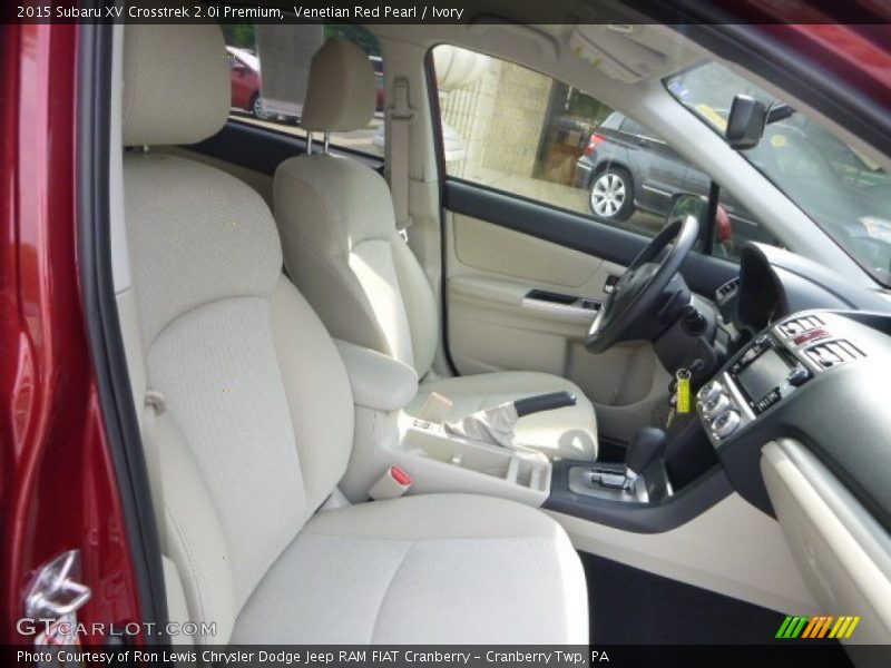 Venetian Red Pearl / Ivory 2015 Subaru XV Crosstrek 2.0i Premium