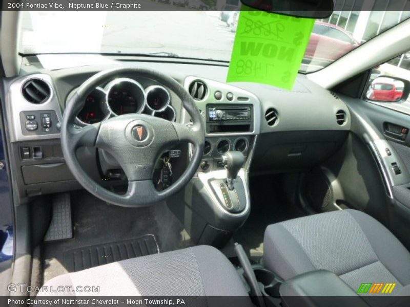 Neptune Blue / Graphite 2004 Pontiac Vibe