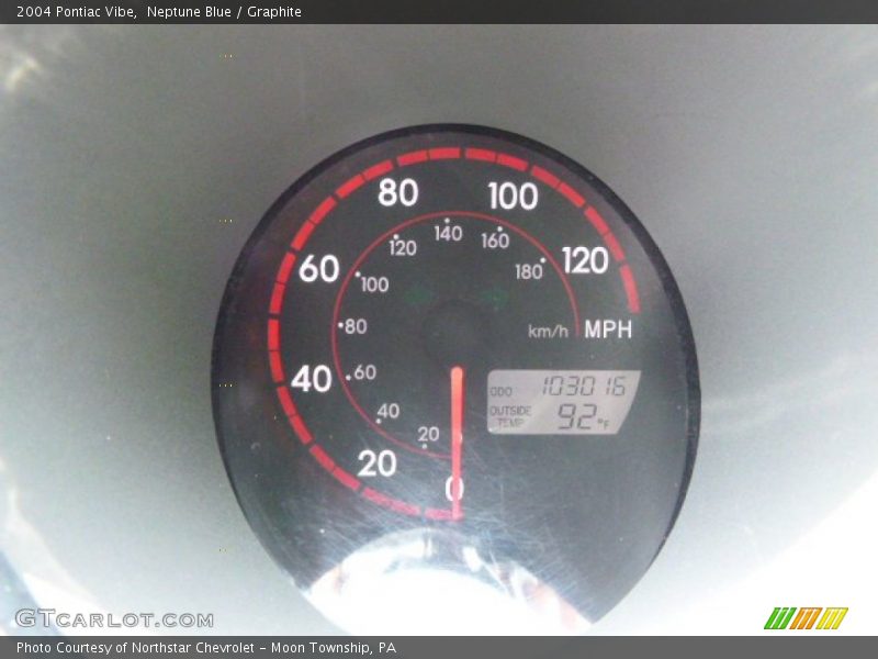 Neptune Blue / Graphite 2004 Pontiac Vibe